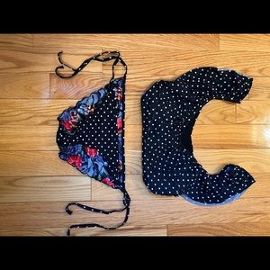 Polka Dot Scoop neck La Vie En Rose Bikini